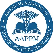 Logo Recognizing Wilks Advanced Foot Care's affiliation with AAPPM